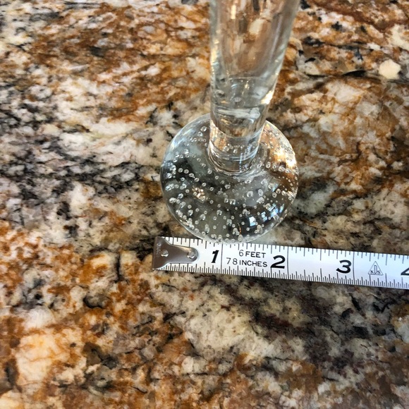 Vintage Swedish controlled bubble bud vase (unmarked Kosta Boda?) - Picture 10 of 16